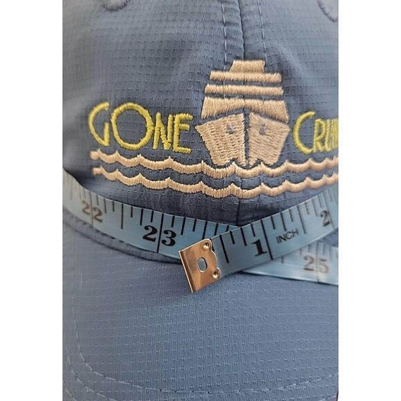 Disney Gone Cruisin' 2019 6 Panel Hat - Blue - Embroidery - Ahead Mid Fit Womens - Picture 9 of 16